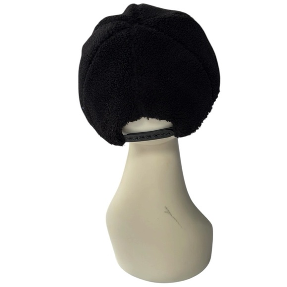 Missoni Black soft faux Shearling Logo Patch Baseball SnapBack Cap | OS - Picture 6 of 13